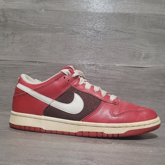 Nike Shoes - Nike Dunks Red Dunk Low Air Jordan Shoes  317815-612 Women's Size US 6